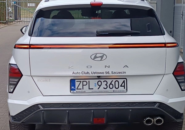 Hyundai Kona cena 148900 przebieg: 4800, rok produkcji 2023 z Poddębice małe 596